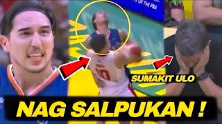 KNOCKOUT  SUMAKIT ULO ni COACH TIM CONE GINEBRA vs MERALCO GAME 3 [upl. by Llenroc]