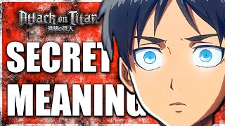 The Secret Psychology of Attack on Titan  ANALYSIS [upl. by Ennalyrehc]