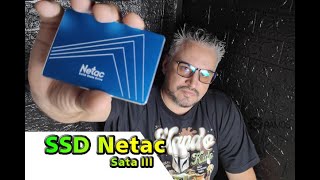 ⚡ SSD Netac SATA é BOM ❓❓❓ Instalação no Notebook ⏱ Desempenho 🌡Temperatura [upl. by Trevar]