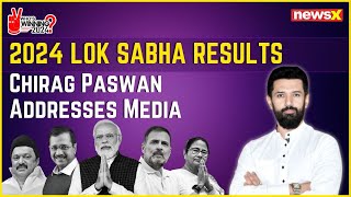 NDA Is Going To Form Govt  Chirag Paswan Addresses Media  Lok Sabha Election 2024 Result [upl. by Hildick]