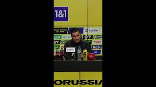 Live Pressekonferenz mit Nuri Sahin vor Mainz 05 🖤💛 [upl. by Venice699]