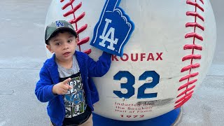 National Anthem Dodgers Stadium ￼ Section 32RS  e3kids1 summer2023 dodgers mlb usa [upl. by Arhas299]