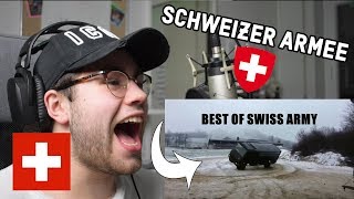 Deutscher REAGIERT auf SWISS ARMY FAIL😂🇨🇭🇩🇪 [upl. by Atteuqahc]