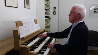 Leo Terlouw speelt op Hauptwerk sampleset orgel Bavokerk Haarlem [upl. by Ahseele385]