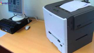 Lexmark C544 and C546 Review by Printerbase  DISCONTINUED [upl. by Ynor]