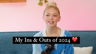 My Ins and Outs For 2024 Jordyn Jones [upl. by Yatzeck650]