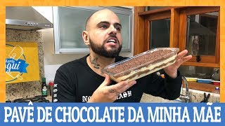 COMO FAZER PAVÊ DE CHOCOLATE E CREME DA MINHA MÃE  AnaMariaBrogui [upl. by Viva101]