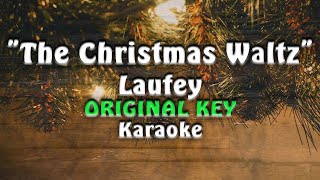 Laufey  The Christmas Waltz Karaoke [upl. by Eillehs]