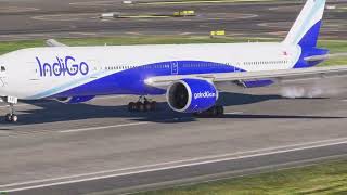 Landing in LTFM from VIDP  PMDG 777  MSFS2020 [upl. by Bolt718]