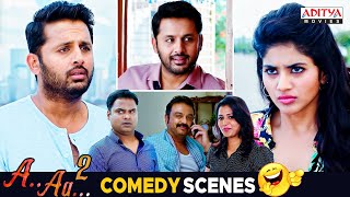 quotA Aa 2quot Movie Comedy Scenes  Nithiin  Megha Akash  Ashu Reddy  Aditya Movies [upl. by Ayekan594]