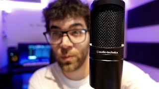 Audio Technica AT2020  Review  Test  Micrófono Condensador [upl. by Collette]