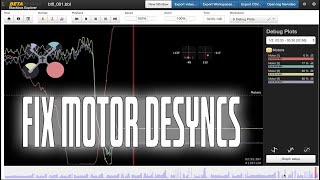 Fixing BLHeliS and BLHeli32 desyncs using BlHeli Configurator and BlHeli32Suite [upl. by Nivel]