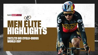 Men Elite Highlights  RD 12 Zonhoven BEL  202223 UCI CX World Cup [upl. by Kahle]