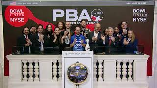 Bowlero Corp NYSE BOWL Rings The Opening Bell® [upl. by Eldnar]