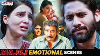 Majili Hindi Dubbed Movie Emotional Scenes  Naga Chaitanya Samantha  Aditya Movies [upl. by Onitrof791]