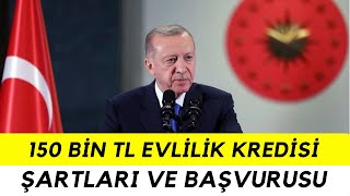 SON DAKİKA FAİZSİZ 150 BİN TL EVLİLİK KREDİ ŞARTLARI BELLİ OLDU [upl. by Christianson]