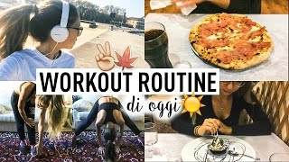 Workout a casa spesa e parliamo un po  Carolina Chiari VLOG [upl. by Meri]