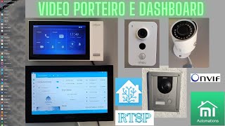 Campainhadoorbell Dahua e Dashboard SmartHome e Cameras IP  MiAutomations [upl. by Ainsworth925]