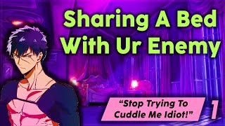 Spicy Sneaking into your roommates bed at night Friends to lovers  Boyfriend ASMR [upl. by Ahmed451]