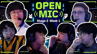 Open Mic Ep8  VCT Pacific 2024 Stage 2 Week 1 [upl. by Natsreik]