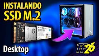 ⚡️ Como Instalar um SSD M2 NVME no seu COMPUTADOR ⭐ Placa Mãe ASUS TUF Gaming [upl. by Epperson]