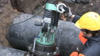 DN 300  12 inch HOT TAPPING WITH TONISCO SYSTEM [upl. by Florine]