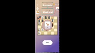 Pocket Chess horse level 1 to 10 pony solution walkthrough pocketchess endgame gameplay game [upl. by Lyontine831]