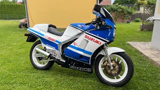 Suzuki RG500 Gamma  Complete Restoration from scratch [upl. by Esom]