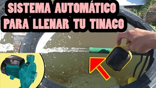 Como instalar un ELECTRONIVEL en tinaco y cisterna funcionamiento y conexiones a la bomba [upl. by Kubis574]