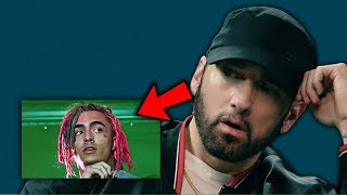 Eminem Reacts to Being Dissed by Mumble Rappers [upl. by Aiduan656]