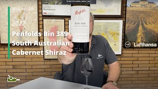 Wine Review Penfolds Bin 389 South Australian Cabernet Shiraz 2022 [upl. by Marteena822]