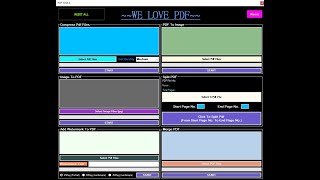 PDF Tool in C Compress Image to PDF Add Watermark PDF to Image Split PDF amp Merge PDF [upl. by Kuth]