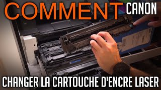 Comment changer les cartouches dencre dans limprimante Canon Laser Multifonction MF [upl. by Awuhsoj896]