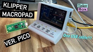 Macro pad for Klipper Now with RP2040 MCU [upl. by Ochs]