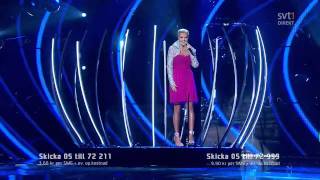 Sanna Nielsen  Im in Love Melodifestivalen 2011 [upl. by Cassandre979]