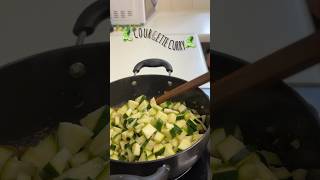 Courgette Curry 🥒🥒 Yummy veggie shorts trendingshorts cookingvideo [upl. by Akisey]