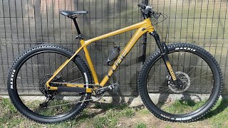 Brand NEW MTB Bike CUBE REACTION TM 2023  2024  Caramel ‘n’ Black  MTB HardTail  1X12 Sram Eagle [upl. by Khajeh]