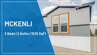 McKenli Mobile Home  3 Beds · 2 Baths · 1525 SqFt [upl. by Grane]