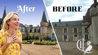 16 YEARS IN 16 MINUTES  The RENOVATION of our CHATEAU COURTYARD [upl. by Madelin]