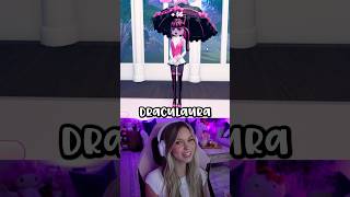 THEME  Cosplay 💕🕸️ I did Draculaura How do you think I did roblox dresstoimpress [upl. by Trella]