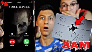 DO NOT PLAY CHARLIE CHARLIE CHALLENGE WITH FIDGET SPINNER IN HAUNTED HOUSE AT 3AM OMG SO CREEPY [upl. by Dorelia]