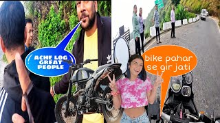 bye bye bengal bike pahar se gir jati socha nahi tha k mobile mil jayega [upl. by Bearnard293]