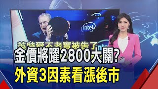 黃金短期回調是布局機會？華爾街看好quot最少再漲10quot！烏俄有望搶先以哈停火？｜推播 黃友柔｜非凡財經新聞｜20240617 [upl. by Nojid578]