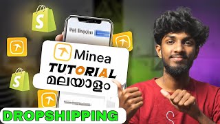 BEST TOOL FOR DROPSHIPPING PART 1 MINEA  MALAYALAM [upl. by Elmina819]