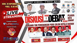 Diskusi Ulasan Debat Publik Kedua Pilkada Kota CImahi 2024 quotRakyat Cerdas Cimahi Majuquot [upl. by Richman]