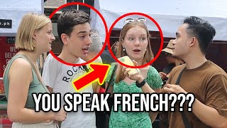 Filipino speaks Fluent French and Pranks Natives 🇫🇷 [upl. by Reedy]