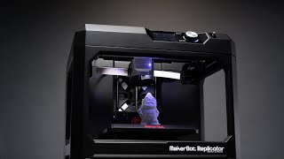 MakerBot Support  Unboxing the Replicator 5 Gen 3D Printer [upl. by Zel353]