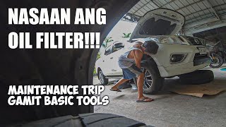 Nissan Navara DIY Change OilFilter [upl. by Nilyarg]