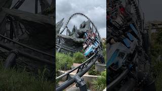 VelociCoaster Where prehistoric times meet modern day thrills 🦖 ⏩ amusementpark rollercoaster [upl. by Pembroke]