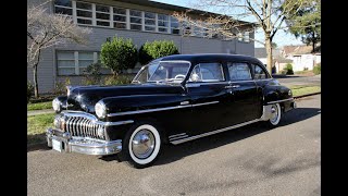 1950 DeSoto Custom quotSedambulancequot  Charvet Classic Cars [upl. by Zashin]